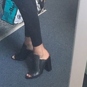 Black heels